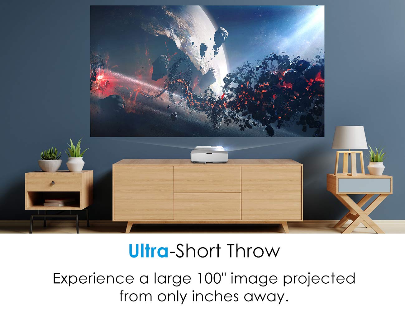 Optoma GT5600 Ultra Short Throw Gaming and Movie Projector