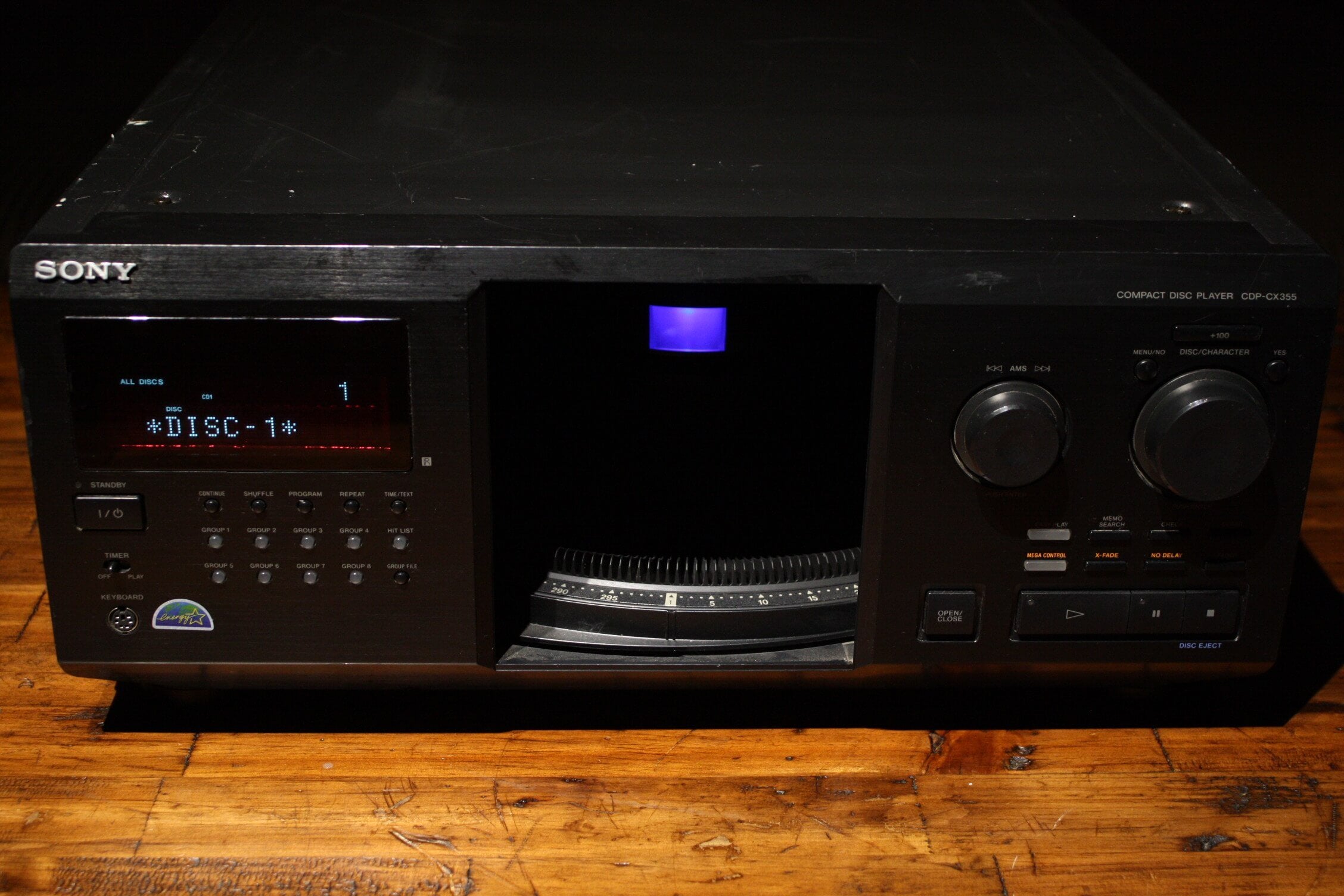 Sony CDPCX355 300-Disc MegaStorage CD Changer